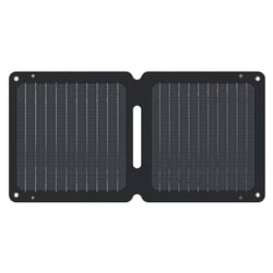 Xtorm Panneau Solaire Portable et Pliable 14W Étanche IPX4 avec port USB et USB-C Noir