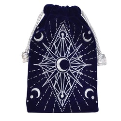 Bourse pour Cartes de Tarot Bleue - Omsaé