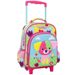 Sac à dos à roulettes Chiot Lovely maternelle 31 CM Trolley