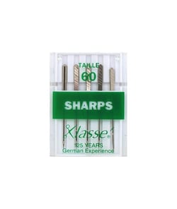 Aiguilles sharps pour machines - KLASSE taille n°60/12