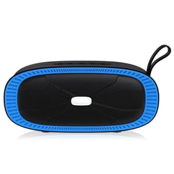Enceinte Bluetooth Bicolore Avec Poignée Support TWS Fonctions Multiples Autonomie 5h Bleu YONIS