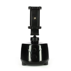 Avizar Stabilisateur Gimbal Smartphone Suivi de visage Rotatif 360° Base en silicone Noir