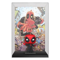 Marvel - Figurine POP! Comic Cover Deadpool 2025 1 Deadpool in Black Suit 9 cm - Funko
