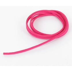 MégaCréa DIY - Cordon suédine 3 mm Fuchsia 1m