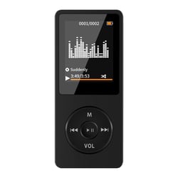 Lecteur MP3 Bluetooth 32GB Haute Qualité Sonore E-Book Radio FM Portable YONIS