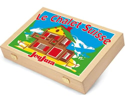 Coffret Mon Chalet en bois 175 pièces - Jeujura