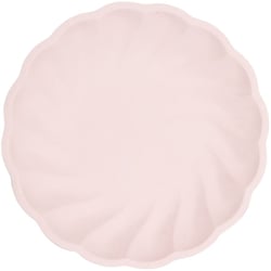 6 Assiettes - Rose Pastel