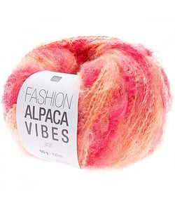 Pelote de laine FASHION ALPACA VIBES AR - Rico Design 03 Rose