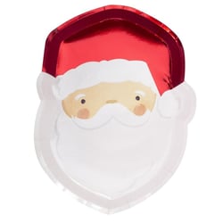 8 Assiettes Père Noël