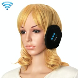 Bonnet Bluetooth Hiver Chaud Avec Micro Pour iPhone et Samsung Noir YONIS