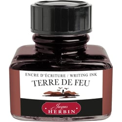 Flacon d'encre pour stylo plume - Marron terre de feu - Herbin - 30ml