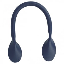 Lot de 2 anses de sac modernes 38 cm bleu marine