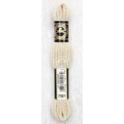 Fil de laine - DMC - Laine Colbert - 100% laine - Crème - 7501 - Canevas