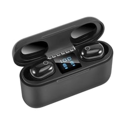 Ecouteurs Bluetooth Sans Fil Avec Charge Rapide Et Réduction De Bruit Noir YONIS