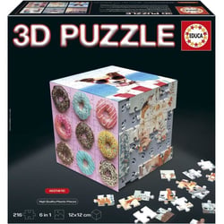 Set 6 puzzles x 36 pièces 3D Educa Aesthetic