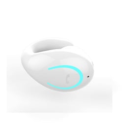 Ecouteurs Bluetooth Ultra-Légers Sans Fil Avec Micro IPX4 Pour Sport Et Travail Blanc YONIS