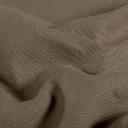 Tissu Toile Canvas d'ameublement uni Taupe