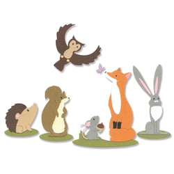 Gabarit de découpe Sizzix Thinlits - Animaux de la forêt #1 par Josh Griffiths