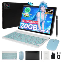 Tablette tactile KOTSREN Android 15 LCD Noir 64 Go 10,1 pouces