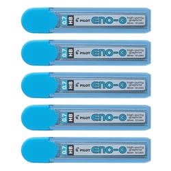 Mine de rechange pour porte-mine PILOT - Lot de 5 étuis de 12 mines - 0,7 mm - HB