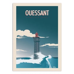 Affiche 50x70 cm - Ouessant - Turo