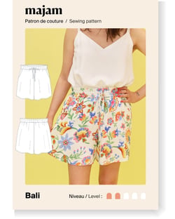 Patron Short - Bali - Tailles 34 à 48
