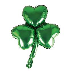 St Patrick - Ballon aluminium trèfle