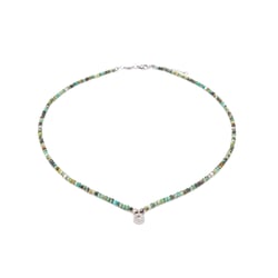 Collier Lumia en pierres Turquoise Africaine - Sloya