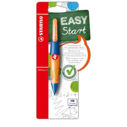 Porte-mines STABILO EASYergo - Lot de 5 - 1,4 mm - Droitier - Bleu/orange