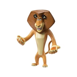 Madagascar - Figurine flexible Bendyfigs Alex 15 cm
