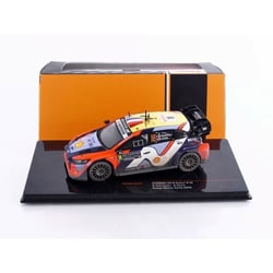 Véhicule miniature - IXO - HYUNDAI I20 N RALLY1 - Échelle 1/43 - Rallye Monte-Carlo 2025 - Bleu/Rouge