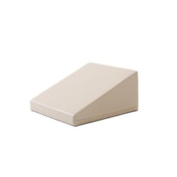 Bloc en mousse Wedge beige