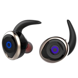 Ecouteurs Bluetooth Sport Étanches Sans Fil Stéréo Avec Basse Puissante Or YONIS