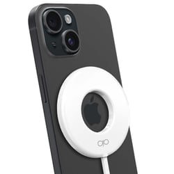 Force Power Chargeur induction Anneau Compatible MagSafe 15W Blanc