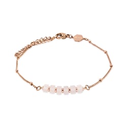 Bracelet Piana en pierres Quartz Rose