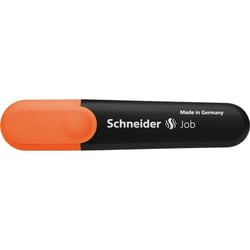 Surligneur pointe biseautée 1+5 mm - SCHNEIDER - Orange - Job