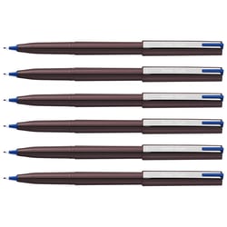 Lot de 12 stylos feutres d'écriture - PENTEL - Pointe ogive fine - Encre bleue