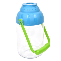 Seau transparent avec couvercle