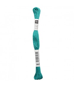 Fil à broder mouliné Uni - Rico Design 162 Vert