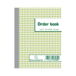 Orderbook ligné 13,5x10,5cm 50 feuillets double autocopiant - x 10 - Exacompta