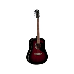 Guitare Folk Eko Ranger - Ranger 6 - Épicéa et Tilleul - 8033675650098 - Rouge Sunburst