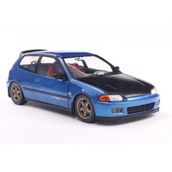 HONDA CIVIC (EG6) SOLIDO WORKS COBALT BLUE PEARL 1991 1/18