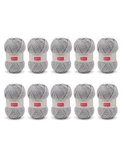 LOT DE 10 PELOTES PHIL PARTNER 3.5 GRIS