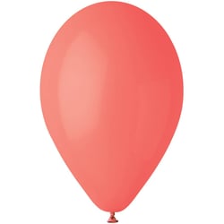 10 Ballons Corail Mat Ø30cm