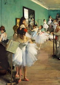 Puzzle 1000 pièces - Degas - The Dance Class, 1874 - Bluebird Puzzle