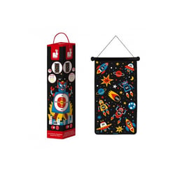 jeu de flechettes magnetiques Robots - Janod - Rouge