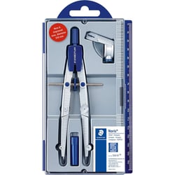 Compas scolaire  - Avec vis - Réglage rapide et précis - Staedtler Noris 550