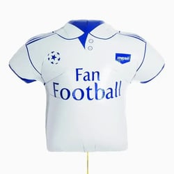 Ballon Aluminium Hélium Maillot Foot - Champions