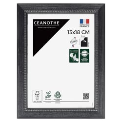Cadre photo Perle noir 13x18 cm