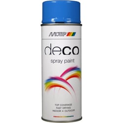Spray de peinture - Bleu ciel brillant - Ral 5015 - Motip Déco